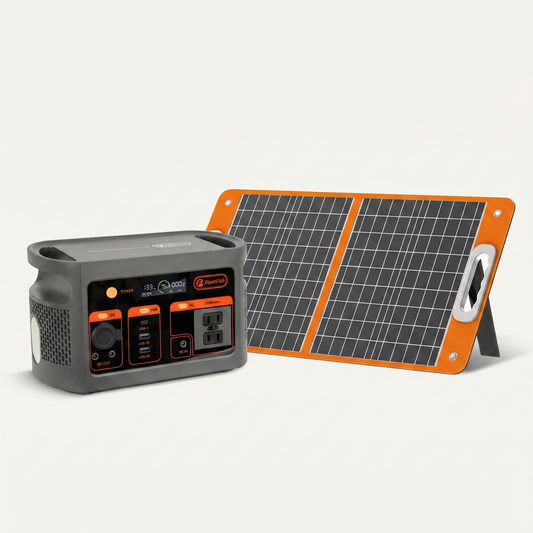 Heimbackup Starter Set – Powerstation + Solarpanel