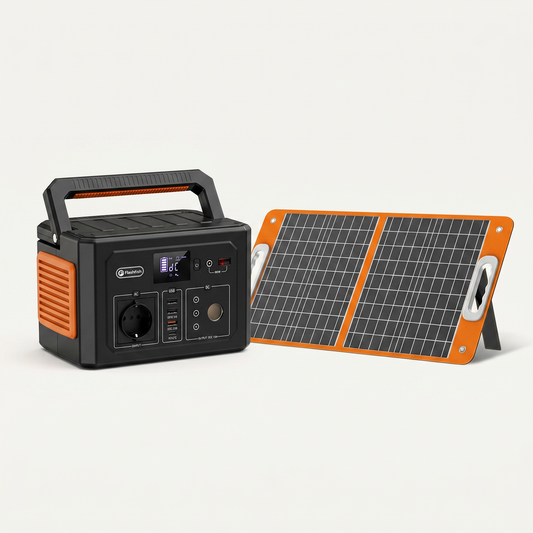 Camping Power Set – Powerstation + Solarpanel