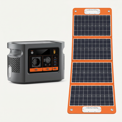Emergency Power Pro – 600W Powerstation + 100W Solarpanel